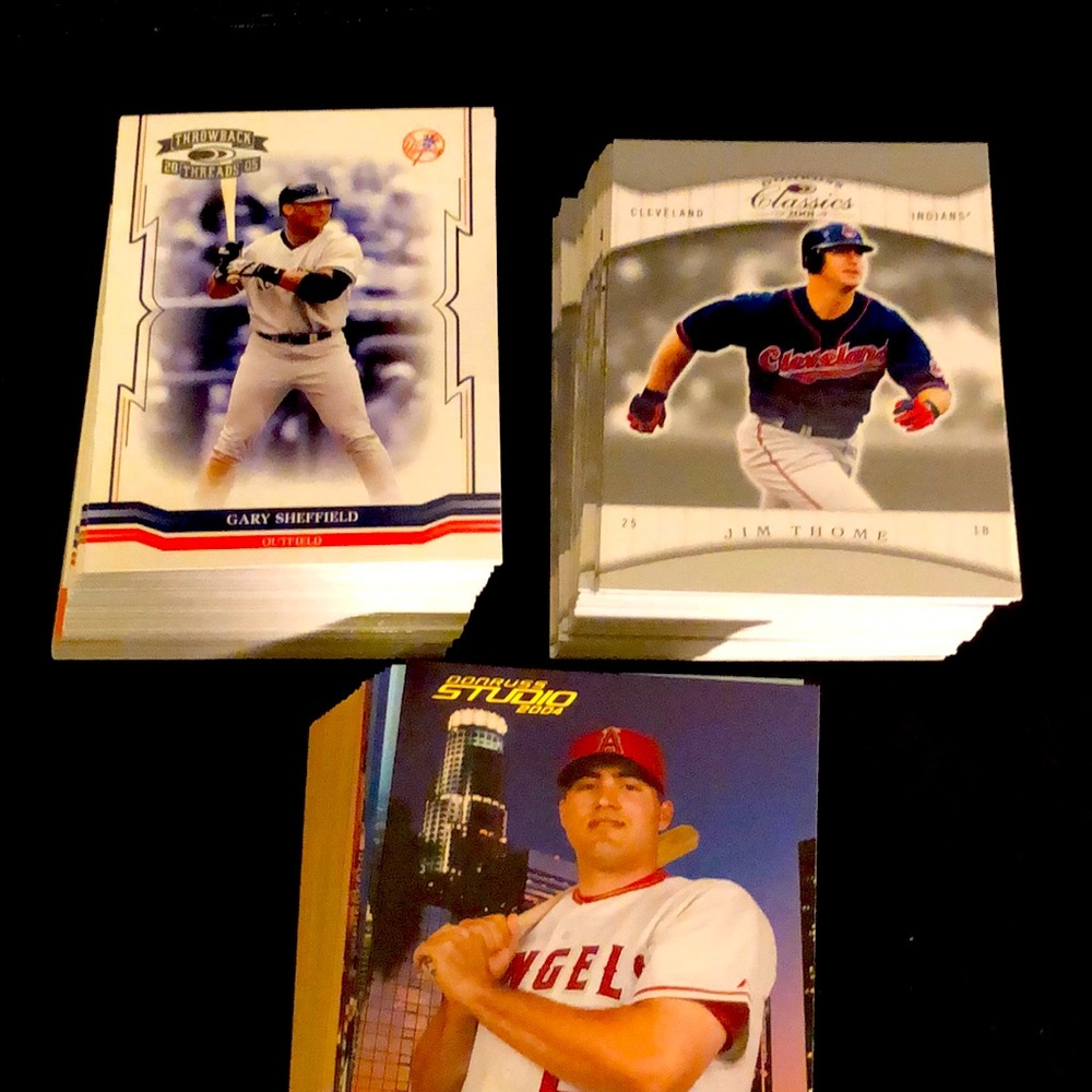 Donruss Classics & Throwback Threads - 100+ cards